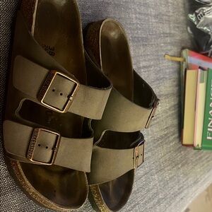 Birkenstock Olive Green Sandals
